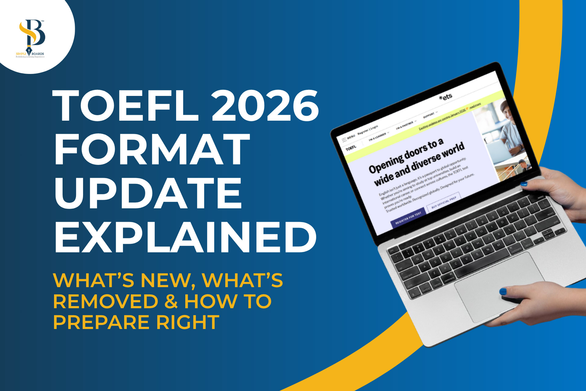 TOEFL iBT 2026 Format Changes - Everything Students Need to Know